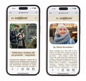 saQRum na smartfonie